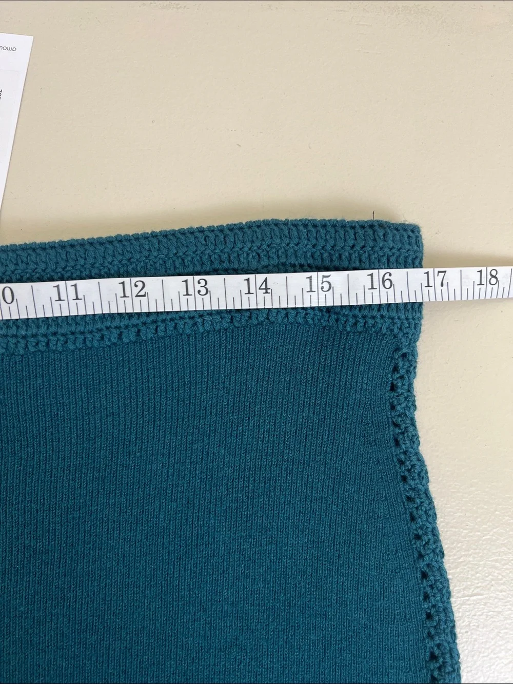 NWT Amour Vert Olympe Knit Pencil Skirt Forest Green Size XL